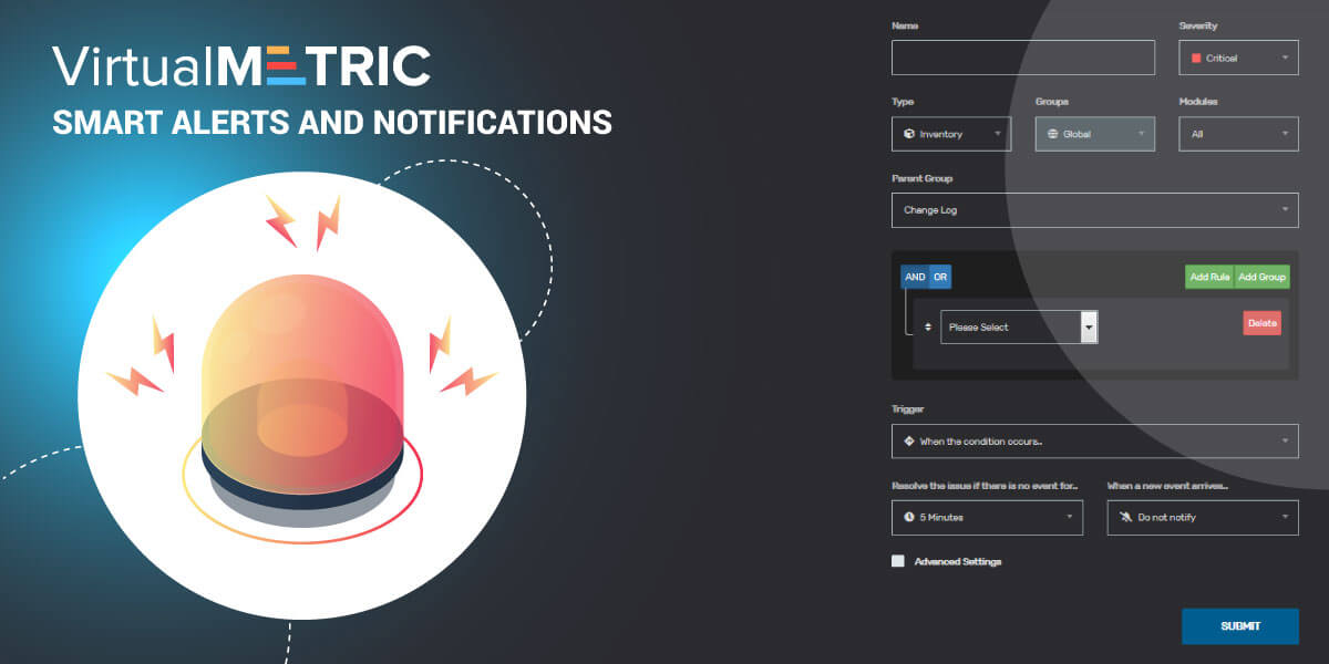Performance Monitoring with Smart Alerts and Query-Based Notifications by VirtualMetric