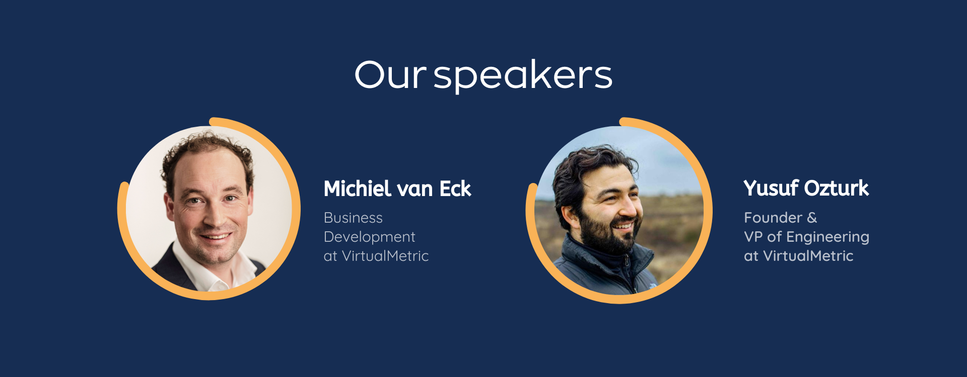 webinar speakers Yusuf Ozturk Michiel van Eck