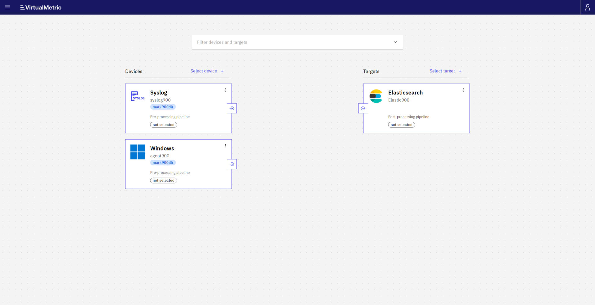decide which logs should flow to elasticsearch