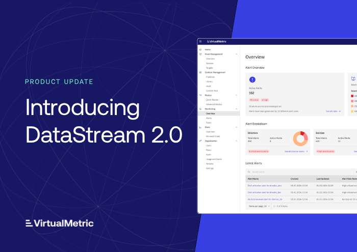 virtualmetric datastream 2.0
