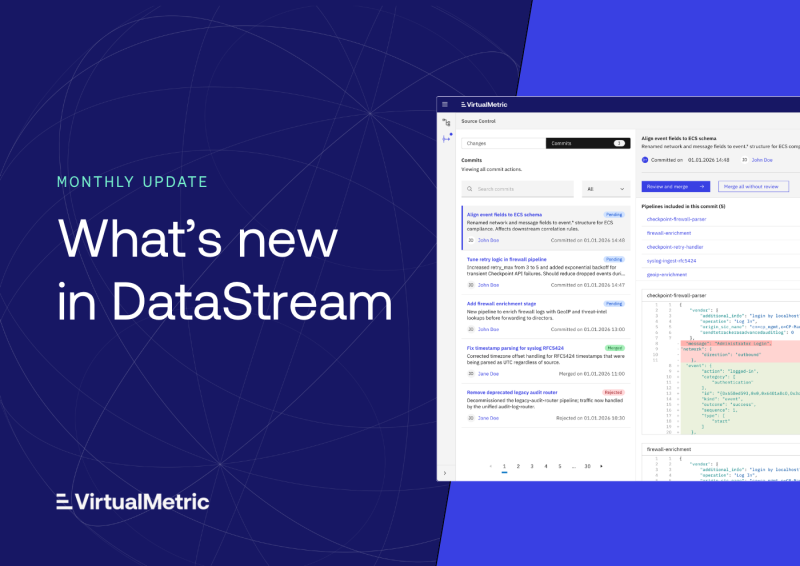 datastream product update v2.1