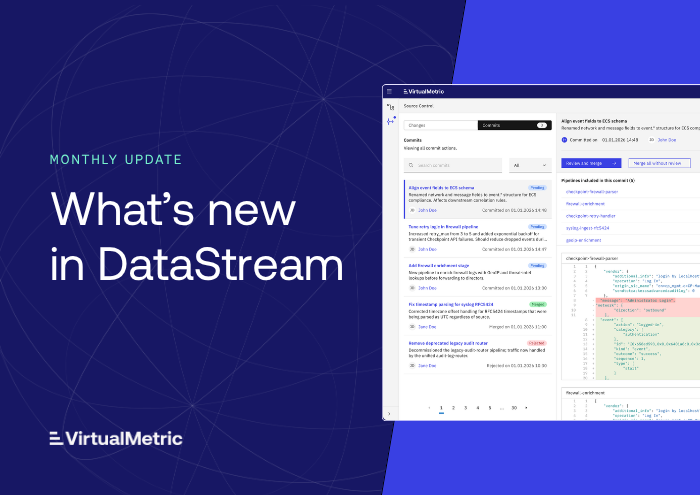 datastream product update v2.1.0