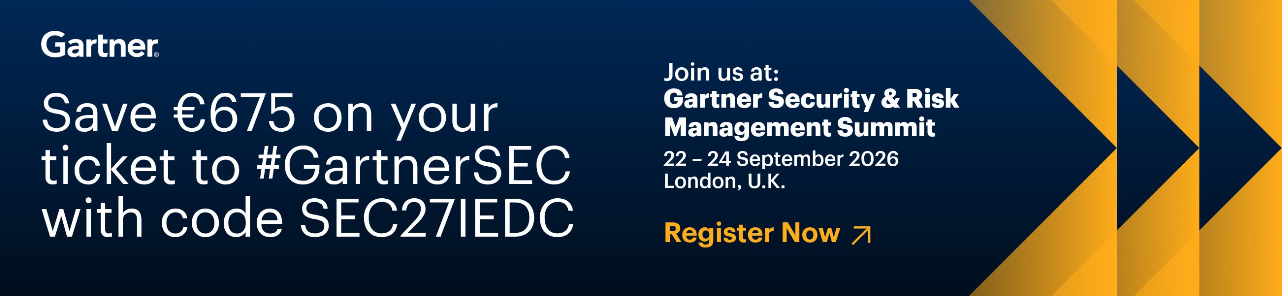 Gartner Security & Risk Management Summit