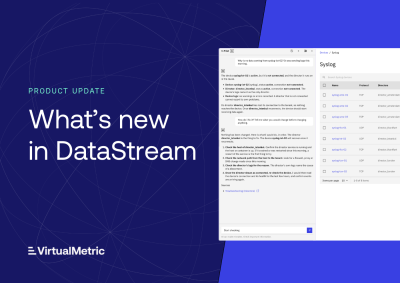 datastream v-pilot product update